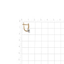 Серьги золотые Т13102Б210 | Серьги золотые Т13102Б210 купить по цене 131276 руб. в ювелирном магазине ⭐️ «Золотая Подкова»