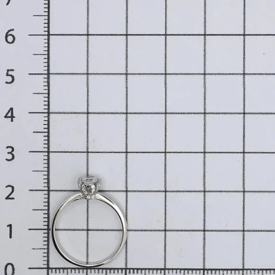 Кольцо серебряное 281186 | Ювелирные изделия в сети Золотая Подкова