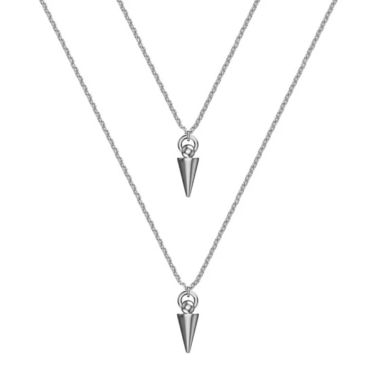 Колье из серебра