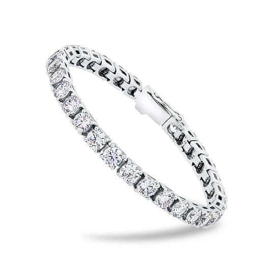 Браслет серебряный 00482-68-090106-00 | Серебряные браслеты купить по выгодной цене в ювелирном магазине ⭐️ «Золотая Подкова»