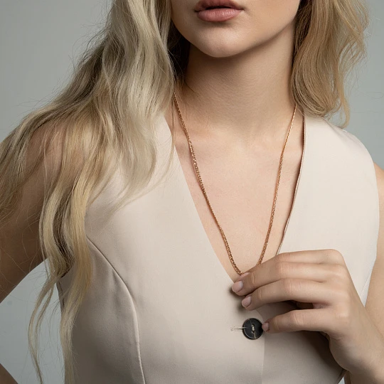 Цепь золотая ЦПРМ20512080 | Цепи купить по выгодной цене в ювелирном магазине ⭐️ «Золотая Подкова»