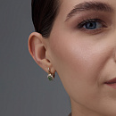 Серьги золотые 25939-101 | Серьги золотые 25939-101 купить по цене 123405 руб. в ювелирном магазине ⭐️ «Золотая Подкова»