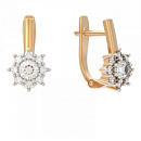 Серьги золотые 1045082-11210 | Серьги золотые 1045082-11210 купить по цене 53768 руб. в ювелирном магазине ⭐️ «Золотая Подкова»