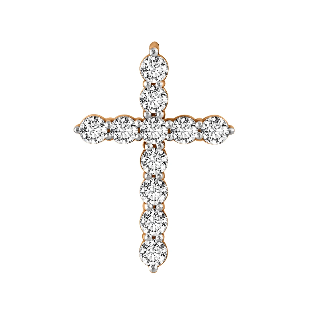 Подвеска золотая 905-00-10-11-00-10 | Подвески и кулоны и кресты фантазийные купить по выгодной цене в ювелирном магазине ⭐️ «Золотая Подкова»