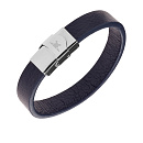 Браслет стальной AS-BR006-bl | Браслет стальной AS-BR006-bl купить по цене 1430 руб. в ювелирном магазине ⭐️ «Золотая Подкова»