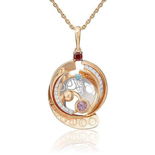 Подвеска золотая 03-3237-00-712-1111-76 №22 14 | Подвески и кулоны с гранатом купить по выгодной цене в ювелирном магазине ⭐️ «Золотая Подкова» Подвеска золотая 03-3237-00-712-1111-76 №22 14 | Подвески и кулоны с гранатом купить по выгодной цене в ювелирном магазине ⭐️ «Золотая Подкова»