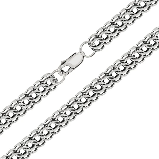 Браслет серебряный 9002X100L21 | Ювелирные изделия Мужские серебряные купить по выгодной цене в ювелирном магазине ⭐️ «Золотая Подкова»