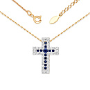 Колье золотое П13320121 | Колье золотое П13320121 купить по цене 136432 руб. в ювелирном магазине ⭐️ «Золотая Подкова»