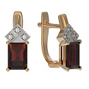 Серьги золотые 1042-11130-G | Серьги золотые 1042-11130-G купить по цене 40631 руб. в ювелирном магазине ⭐️ «Золотая Подкова»