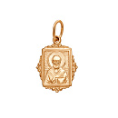 Подвеска золотая 705367-1000 Николай Чудотворец | Подвеска золотая 705367-1000 Николай Чудотворец купить по цене 25061 руб. в ювелирном магазине ⭐️ «Золотая Подкова»