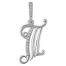 Подвеска серебряная 85952"Т"с