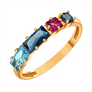 Кольцо золотое Т10101Б806 | Кольцо золотое Т10101Б806 купить по цене 29746 руб. в ювелирном магазине ⭐️ «Золотая Подкова»