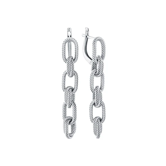 Серьги из серебра