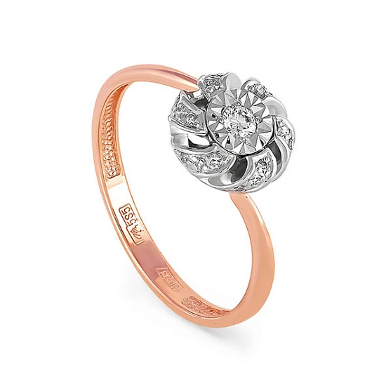 Кольцо золотое 11-0894-1000 | Ювелирные изделия Женские купить по выгодной цене в ювелирном магазине ⭐️ «Золотая Подкова»