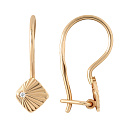 Серьги золотые 013652-1110 | Серьги золотые 013652-1110 купить по цене 15750 руб. в ювелирном магазине ⭐️ «Золотая Подкова»