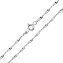 Цепь серебряная 1602R030L55 | Цепь серебряная 1602R030L55 купить по цене 2229 руб. в ювелирном магазине ⭐️ «Золотая Подкова»