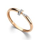 Кольцо золотое 15985-100 | Кольцо золотое 15985-100 купить по цене 38535 руб. в ювелирном магазине ⭐️ «Золотая Подкова»