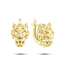 Серьги серебряные 00269-21-090501-00 поз. | Серьги серебряные 00269-21-090501-00 поз. купить по цене 12120 руб. в ювелирном магазине ⭐️ «Золотая Подкова»