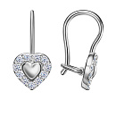 Серьги серебряные С630-2904 | Серьги серебряные С630-2904 купить по цене 3009 руб. в ювелирном магазине ⭐️ «Золотая Подкова»