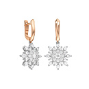 Серьги золотые С1281-5201 | Серьги золотые С1281-5201 купить по цене 132813 руб. в ювелирном магазине ⭐️ «Золотая Подкова»