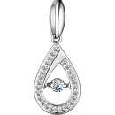 Подвеска золотая 35863-200 | Подвеска золотая 35863-200 купить по цене 84360 руб. в ювелирном магазине ⭐️ «Золотая Подкова»