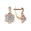 Серьги золотые 002332-1102 | Серьги золотые 002332-1102 купить по цене 77700 руб. в ювелирном магазине ⭐️ «Золотая Подкова»