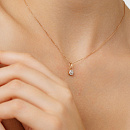 Подвеска золотая 35101-100 | Подвеска золотая 35101-100 купить по цене 47715 руб. в ювелирном магазине ⭐️ «Золотая Подкова»