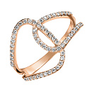 Кольцо золотое 82988 | Кольцо золотое 82988 купить по цене 38174 руб. в ювелирном магазине ⭐️ «Золотая Подкова»