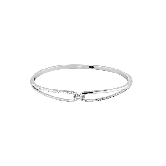 Браслет серебряный XZC011B | Серебряные браслеты купить по выгодной цене в ювелирном магазине ⭐️ «Золотая Подкова»