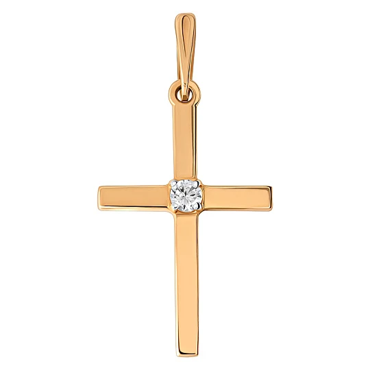 Подвеска золотая 805-00144-10-00-20-00 | Ювелирные изделия в сети Золотая Подкова