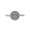 Кольцо золотое 920366Бр. | Кольцо золотое 920366Бр. купить по цене 183517 руб. в ювелирном магазине ⭐️ «Золотая Подкова»