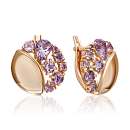 Серьги золотые 02-5396-00-203-1110 | Серьги золотые 02-5396-00-203-1110 купить по цене 59006 руб. в ювелирном магазине ⭐️ «Золотая Подкова»
