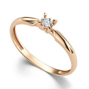 Кольцо золотое 16008-100 | Кольцо золотое 16008-100 купить по цене 60529 руб. в ювелирном магазине ⭐️ «Золотая Подкова»