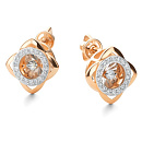 Серьги золотые 26075-100 | Серьги золотые 26075-100 купить по цене 115117 руб. в ювелирном магазине ⭐️ «Золотая Подкова»