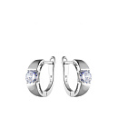 Серьги серебряные E08976E | Серьги серебряные E08976E купить по цене 4956 руб. в ювелирном магазине ⭐️ «Золотая Подкова»