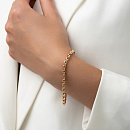 Браслет золотой 7007 | Браслет золотой 7007 купить по цене 74300 руб. в ювелирном магазине ⭐️ «Золотая Подкова»