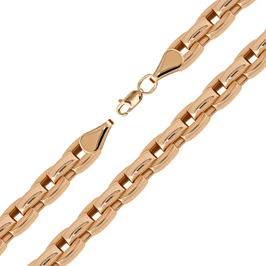 Браслет золотой 7004 | Браслеты без вставок купить по выгодной цене в ювелирном магазине ⭐️ «Золотая Подкова»