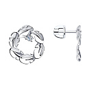 Серьги серебряные 94023642 | Серьги серебряные 94023642 купить по цене 2749 руб. в ювелирном магазине ⭐️ «Золотая Подкова»