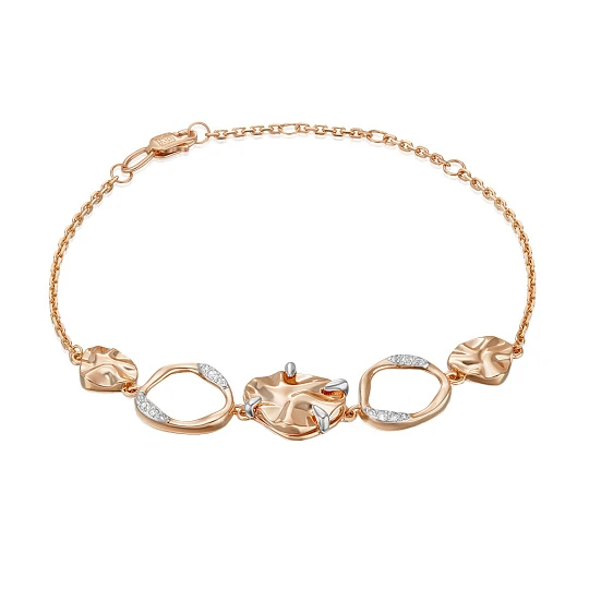 Браслет золотой 05-0757-00-201-1110 | Ювелирные изделия от бренда Платина 💍 купить по доступной цене в ювелирной сети «Золотая Подкова»