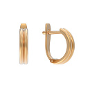 Серьги золотые 1042902-10000 | Серьги золотые 1042902-10000 купить по цене 37050 руб. в ювелирном магазине ⭐️ «Золотая Подкова»