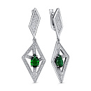 Серьги серебряные 12-835-40400