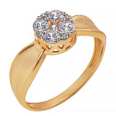 Кольцо золотое 802-02413-10-11-00-10 | Кольцо золотое 802-02413-10-11-00-10 купить по цене 252904 руб. в ювелирном магазине ⭐️ «Золотая Подкова»