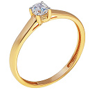 Кольцо золотое 822085Л. | Кольцо золотое 822085Л. купить по цене 21493 руб. в ювелирном магазине ⭐️ «Золотая Подкова»