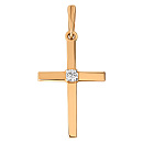 Подвеска золотая 805-00144-10-00-20-00 | Подвеска золотая 805-00144-10-00-20-00 купить по цене 16996 руб. в ювелирном магазине ⭐️ «Золотая Подкова»