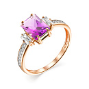 Кольцо золотое 11802891Амет. | Кольцо золотое 11802891Амет. купить по цене 49050 руб. в ювелирном магазине ⭐️ «Золотая Подкова»