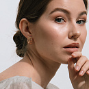 Серьги золотые 024782-1000 | Серьги золотые 024782-1000 купить по цене 76105 руб. в ювелирном магазине ⭐️ «Золотая Подкова»