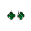 Серьги серебряные TC-E1207-1-X-W-Mal-X-X | Серьги серебряные TC-E1207-1-X-W-Mal-X-X купить по цене 6615 руб. в ювелирном магазине ⭐️ «Золотая Подкова»