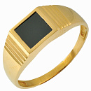 Кольцо золотое 82561Аг.Ч | Кольцо золотое 82561Аг.Ч купить по цене 62451 руб. в ювелирном магазине ⭐️ «Золотая Подкова»