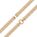 Браслет золотой 00453-60-030001-00 | Браслет золотой 00453-60-030001-00 купить по цене 233788 руб. в ювелирном магазине ⭐️ «Золотая Подкова»