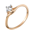 Кольцо золотое 802-00418-30-00-20-00 | Кольцо золотое 802-00418-30-00-20-00 купить по цене 18270 руб. в ювелирном магазине ⭐️ «Золотая Подкова»